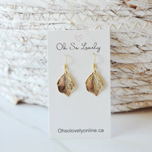 Andie Leaf Drop Earrings