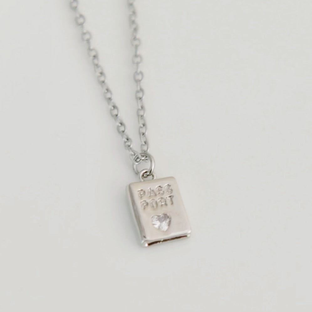 Faye Passport Necklace