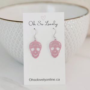 Dakota Skull Drop Earrings