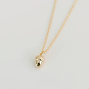 Scottie Acorn Necklace