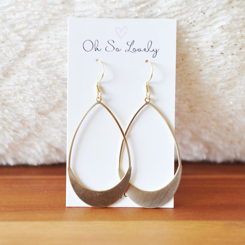 Talia Brass Earrings