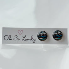 Three Sisters Mountain Stud Earrings