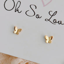 Selah Tiny Butterfly Stud Earrings