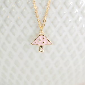 Field Mushroom Necklace