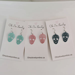 Dakota Skull Drop Earrings