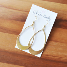 Talia Brass Earrings