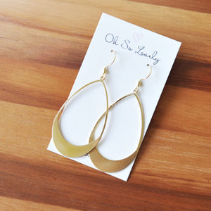 Talia Brass Earrings