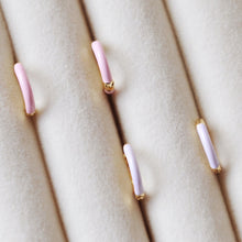 Sutton Enamel Huggie Hoops