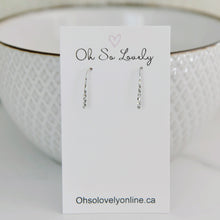 Elowyn Textured Bar Earrings
