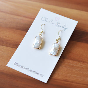 Colette Mother of Pearl Earrings