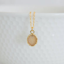 Klarity Oval Druzy Necklace