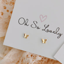 Selah Tiny Butterfly Stud Earrings