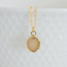 Klarity Oval Druzy Necklace