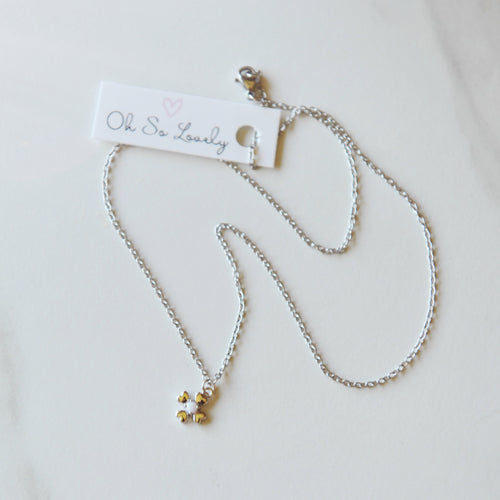 Taylor Opal Clover Necklace
