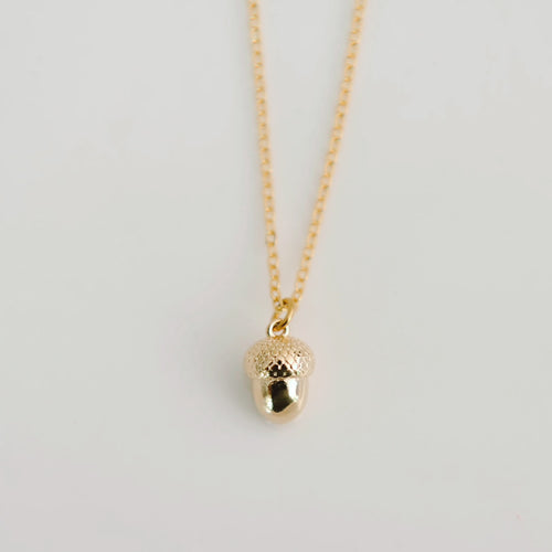 Scottie Acorn Necklace