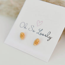 Mackenzie Pinecone Stud Earrings