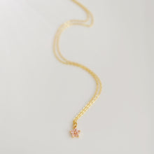Aurelia Pink Flower Necklace