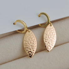 Valencia Textured Huggie Hoops