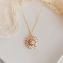Oriana Sunflower Necklace