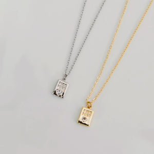 Faye Passport Necklace