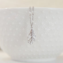 Oakley oak tree leaf necklace