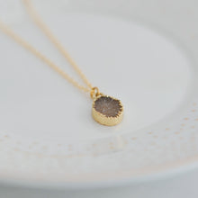 Klarity Oval Druzy Necklace