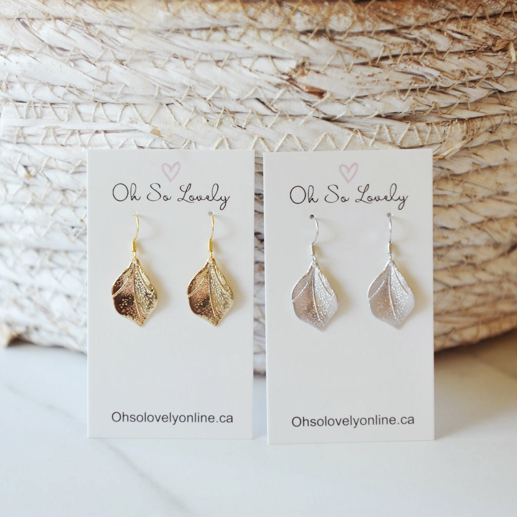 Andie Leaf Drop Earrings