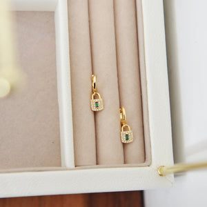 Lockhart Huggie Hoop Earrings