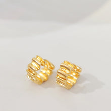 Roxanna Ripple hoop earrings