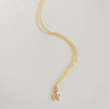 Aurelia Pink Flower Necklace