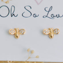 Bee Happy Stud Earrings