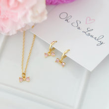 Vida Ribbon Bow Necklace