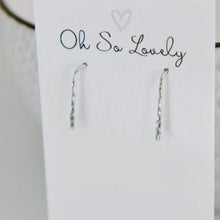 Elowyn Textured Bar Earrings