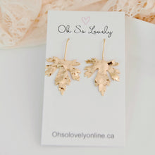 Margaret Maple Leaf Drop Earrings