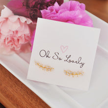 Goldie Crystal Vine Ear Climber