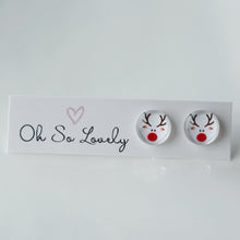 Rudolph Reindeer Stud Earrings