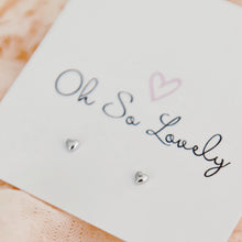 Lettie Tiny Heart Stud Earrings