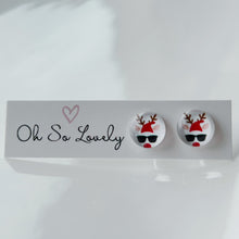 Cool Reindeer Stud Earrings