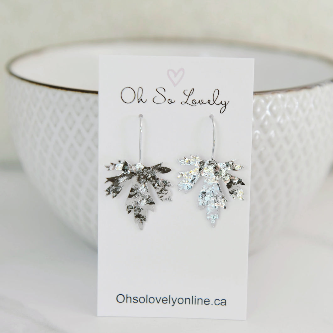 Margaret Maple Leaf Drop Earrings