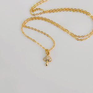 Meadow Mushroom Necklace