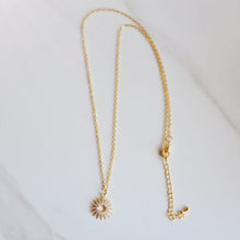 BRIELLE Gold Sun Necklace