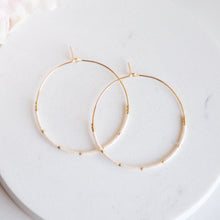 Miyuki Bead Hoops