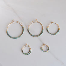 Miyuki Bead Hoops