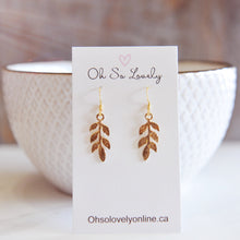 Della Leaf Earrings