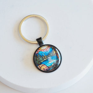 Camping Keychain