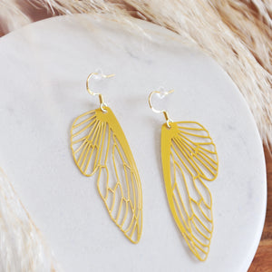 Boho Butterfly Wing Earrings