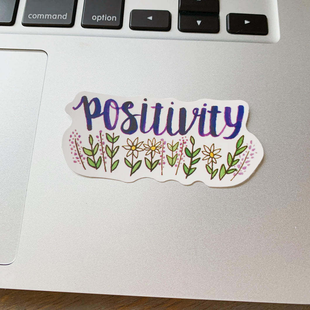 Positivity sticker