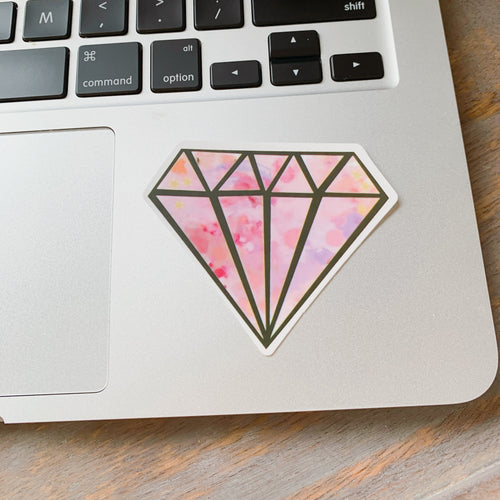Diamond sticker