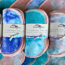 Unicorn 6-pack tie dye organic wipes