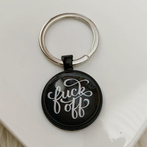 Fuck Off Keychain